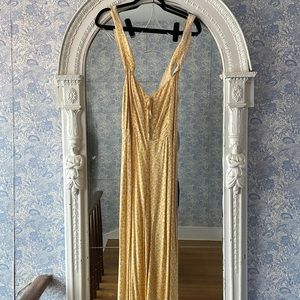 Reformation Jumpsuit! (Tiny tear in seam at zipper - has been fixed)